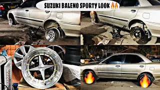 SUZUKI BALENO MODIFIED 2023 | ROTIFORM DEEP DISH WHEELS 13 INCH 8jj PRICE IN KARACHI PAKISTAN 🇵🇰