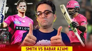 Steve Smith 210 runs in 4 ings (SR 172, Avg 70) vs Babar Azam 202 runs in 11 ings (SR 103, Avg 22)!