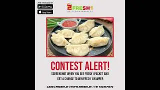 Take A Fresh1 Packet Screen Shot & Win Fresh1 Gift Hamper.