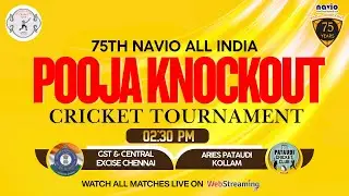 SEMI FINAL 01|| MUTHOOT FINCORP VS SKM CC SALEM || 75TH NAVIO ALL INDIA POOJA KNOCKOUT CRICKET- 2025