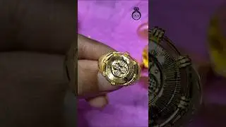 Latest 22k gold Ring design ak 916  #mensring #gentsring
