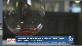 Northern California wineries hold virtual tastings