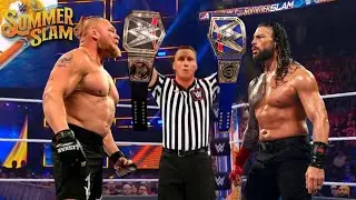 FULL MATCH - Brock Lesnar vs. Roman Reigns - Undisputed Title Match: SummerSlam 2022