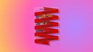 skewed ribbon wraps card HTML-CSS-JS