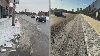 Unplowed bike lanes causing concerns on major streets in Columbus