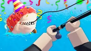 BERBURU MEGALODON RASA STRAWBERRY & HARI KE-18 MENYELESAIKAN MISI ELEMENT ROD FISH IT ROBLOX