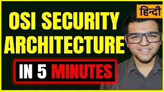 OSI Security Architecture in Hindi 🔥
