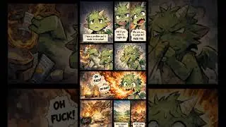 🐉 Patches The Dragon Song | Manga-Style Storytelling | Anime Vibes | Emotional Fantasy Narrative