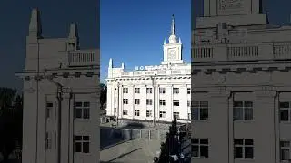 Красивый интересный железнодорожный вокзал в Волгограде летним днем #интересный #interesting #travel