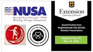 Neighboring 101 - Session 76 - NUSA Award Presentations