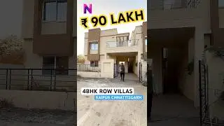 ROYAL 4BHK LUXURY VILLAS in Elite Township | 1800 Plot &bull; 3500 Sqft &bull; East Facing &bull; Under ₹1 Cr |