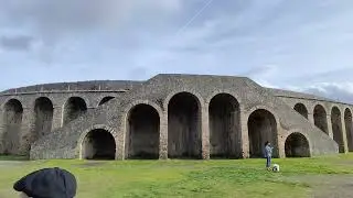 ポンペイ遺跡劇場（大）への道#pompeii #napoli #history 