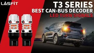 T3 Series LED Turn Signal Lights | Upgraded Can-Bus Decoding Solution