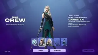 Fortnite, December 2025 Crew Pack (No Commentary) PS5 