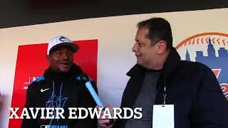 XAVIER EDWARDS , SHORTSTOP  a superstar in THE MAKINGS FOR THE MIAMI MARLINS