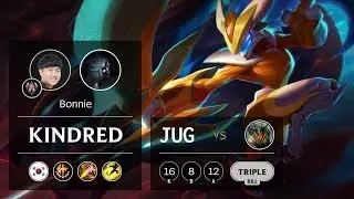 Kindred Jungle vs Olaf - KR Challenger Patch 9.22