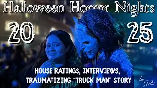 Halloween Horror Nights 2025 | House Ratings, Interviews, & Traumatizing 