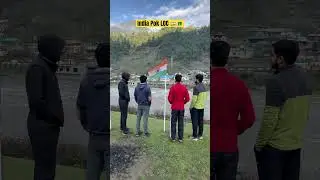 Keran valley India POK LOC Border 🇮🇳 #kashmir #keranvalley #pahalgam #latest #trending #shorts
