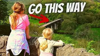 Easy Monsal Head Walk with Viaduct and Waterfall