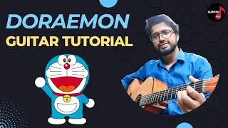 Doraemon Theme Song Guitar Lesson | All Basic Chords | Zindagi Sawar Doon Tutorial | Subhro Paul