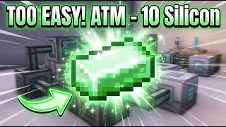 The easiest way to get Silicon in ATM 10 #minecraft #atm10