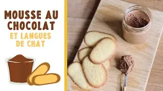 RECETTE DE LA MOUSSE AU CHOCOLAT ET DES LANGUES DE CHAT