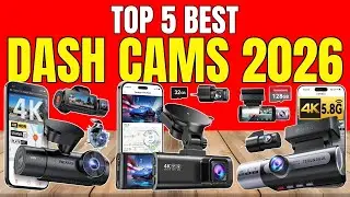 Top 5 Dash Cam 2026 | Best Front & Rear Car Cameras