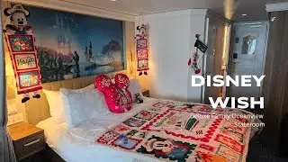 Disney Wish | Deluxe Oceanview Stateroom | 6184