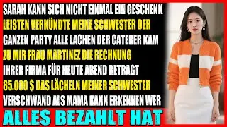 Mamas 60 Geburtstag: Schwester nannte mich pleite  ich besaß das Catering