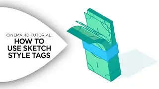 Cinema 4D Tutorial - Using Sketch Style Tags in Cinema 4D