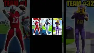 I Scored a 99 Yard Rushing Touchdown With Every Team's Quarterback!