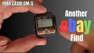 A rare casio game watch from 1984