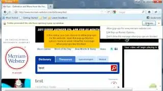 Controlling the Pop-Up Blocker in Mozilla Firefox - A Video Presented by GotWebHost.com