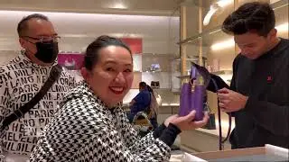 My Purple Mini Capucine, A Family Affair at Louis Vuitton!