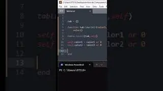 Simulaci&oacute;n de clase #lua #coding #programming #table