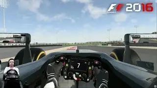 Гран-при Бахрейна 2016 квалификация McLaren-Honda Formula 1 Team - F1 2016 на руле Logitech G920