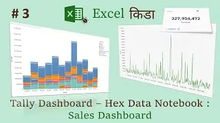 #03 Tally based Dashboards in Hex Data Notebook - Sales Dashboard