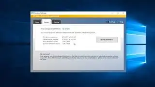 How To Update Windows Defender In Windows 10
