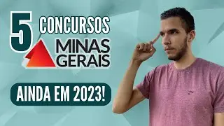 5 Concursos MG 2023