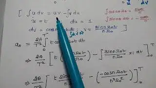 Trigonometric Fourier Series - Problem 1 solved -  Ramp Signal