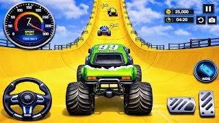 Built the FASTEST Monster Truck! 🚀 Impossible Stunt Record | Android Gameplay 