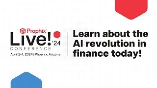 Learn how AI is shaping the future of finance in this session at Prophix Live! | Prophix