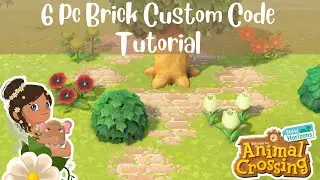 6 Pc Worn Brick Path Custom Design Tutorial Animal Crossing New Horizons ACNH
