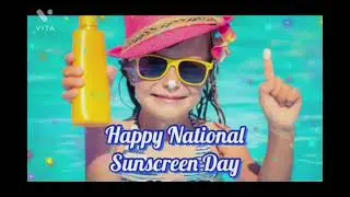 May 27 | National Sunscreen Day | Hello Calendar |