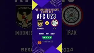 Jadwal Perebutan Juara 3 Afc U23 2024