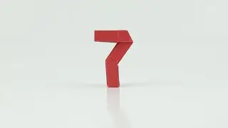 Origami Number 7
