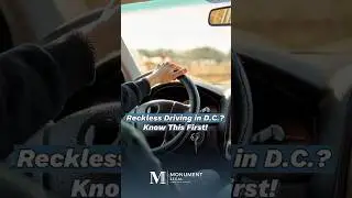 Understanding Reckless Driving Under DC Law: What To Do When Arrested #dccriminaldefense #dclaw
