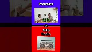 podcast or🎙or 🤔radio 📻  #whatwouldyourather #youtubeshorts #quiz #radio #podcast