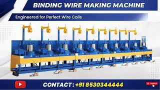 High-Speed Binding Wire Machine  Automatic Wire Production Line