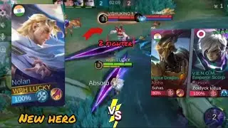 NEW HERO DESTROYS 2 FIGHTERS?! 😱 Mobile Legends